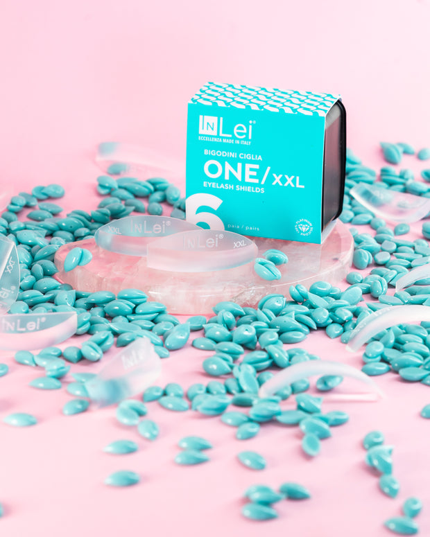 ONE taglia XXL InLei® - Bigodini in silicone per ciglia 6 paia