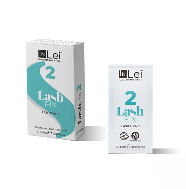 LASH FIX 2 MONODOSE InLei® - fissaggio per ciglia seconda fase 9 x 1,2ml