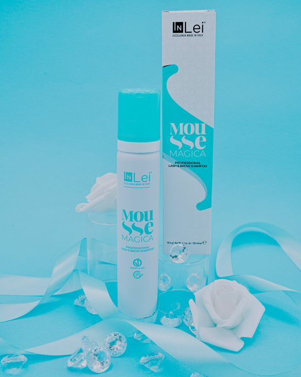 MOUSSE MAGICA InLei® - Shampoo professionale per ciglia e sopracciglia 100ml