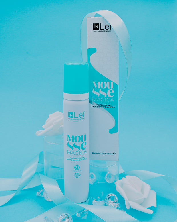 MOUSSE MAGICA InLei® - Shampoo professionale per ciglia e sopracciglia 100ml